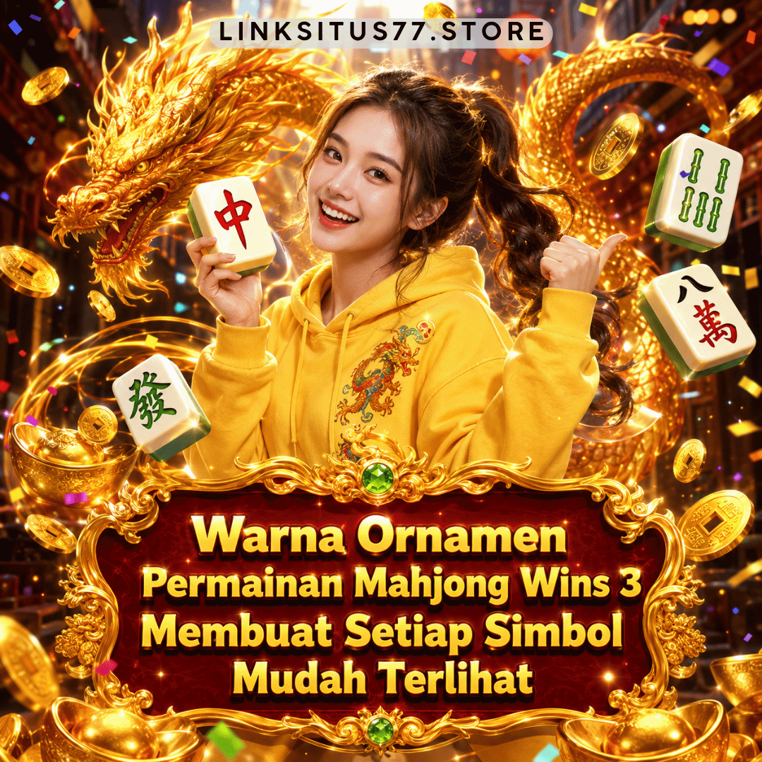 warna ornamen permainan Mahjong Wins 3